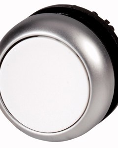 Leuchtdrucktaste-Vorsatz M22 weiß M22-DL-W